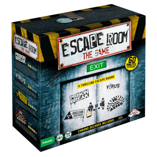 Escape Room the Game 4 Rooms w/ Chrono Decoder