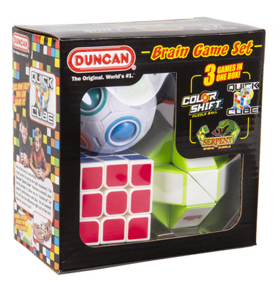 Duncan Brain Game Combo Set (Colour Shift Quick Cube & Serpent)