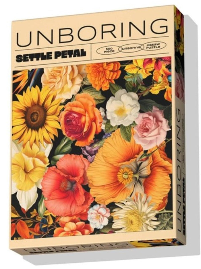 500pc Unboring Settle Petal Wonky Cut Puzzle