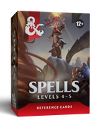 image1_D&D Dungeons & Dragons Reference Cards Spells Levels 4-5