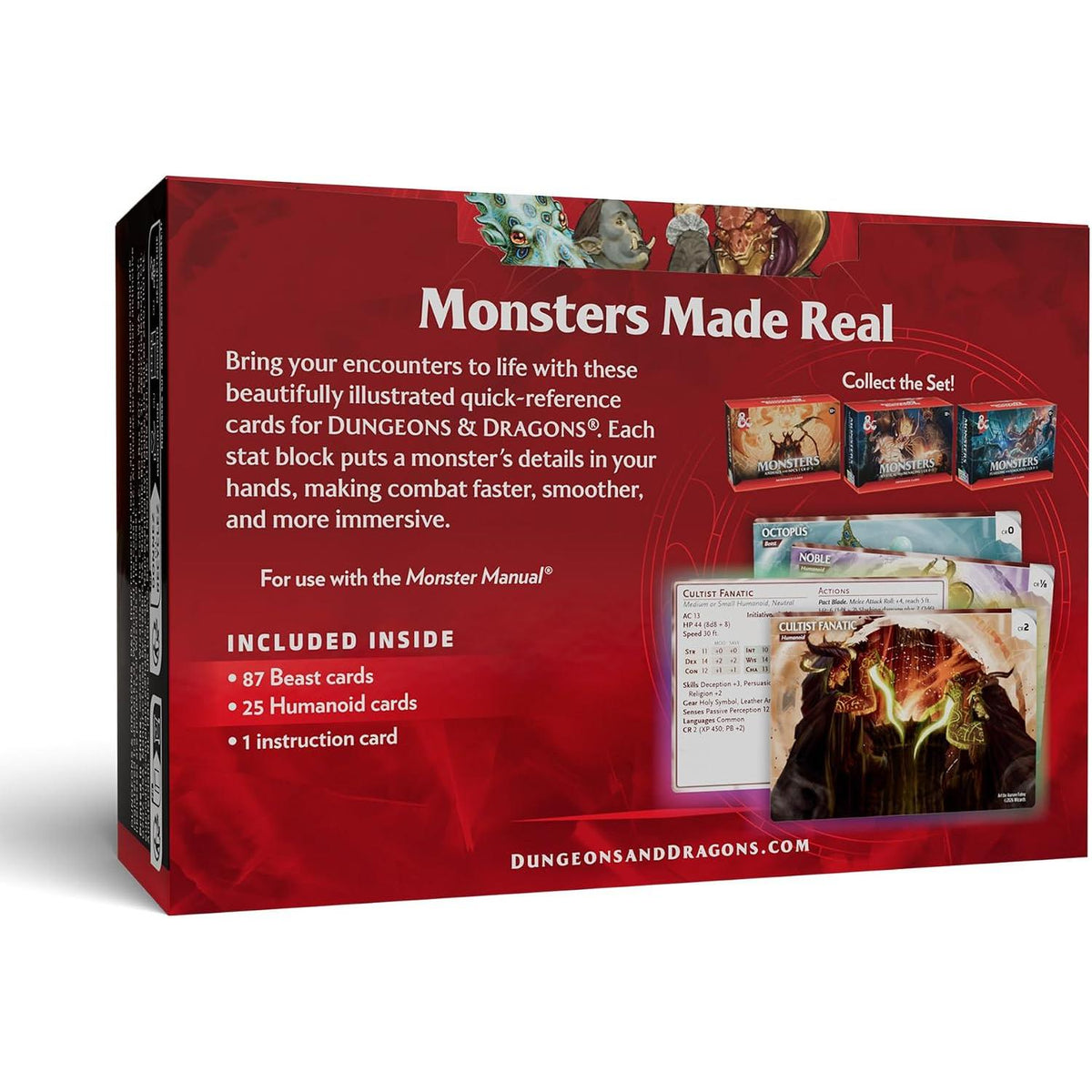 image3_D&D Dungeons & Dragons Reference Cards Monsters Animals and NPCs CR 0-5