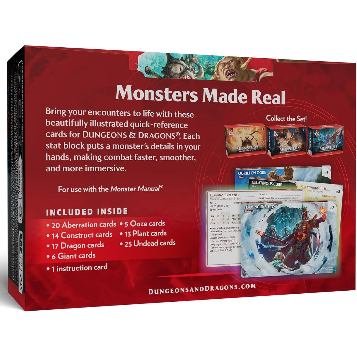 image3_D&D Dungeons & Dragons Reference Cards Monsters Fearsome and Ferocious CR 0-5