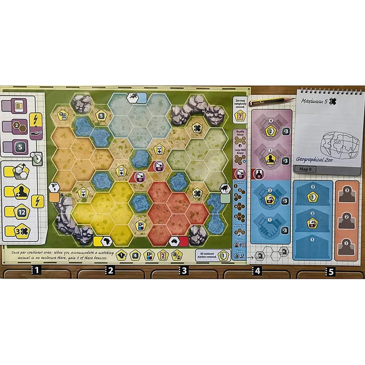 Ark Nova Zoo Map Pack 1