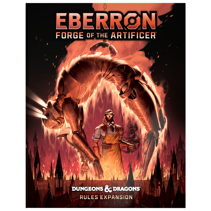 D&D Dungeons & Dragons Eberron Forge of the Artificer Hardcover Alternative Cover