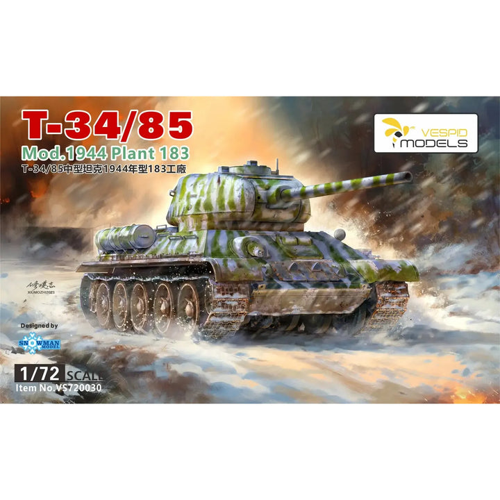 image1_1/72 T-34/85 Medium Tank Mod.1944 Plant 183