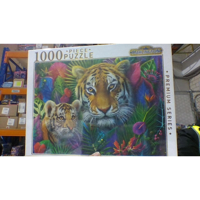 1000pc Tigers Jungle Puzzle