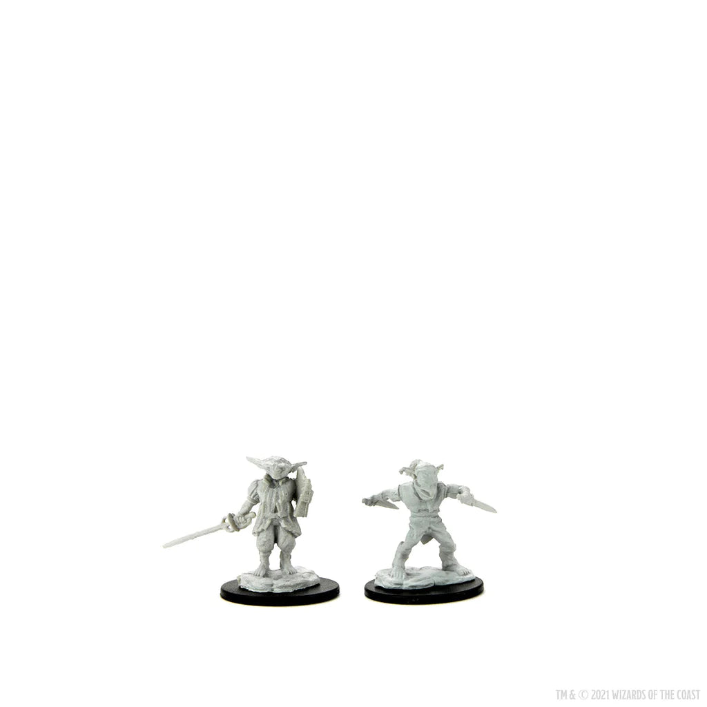 D&D Nolzur's Marvelous Unpainted Miniatures: Male Goblin Rogue & Female Goblin Bard