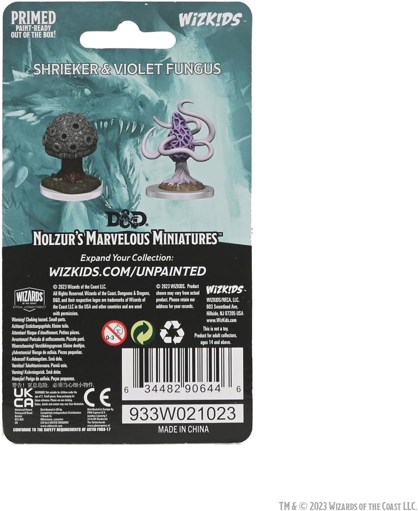 D&D Nolzur's Marvelous Unpainted Miniatures: Shrieker & Violet Fungus_2