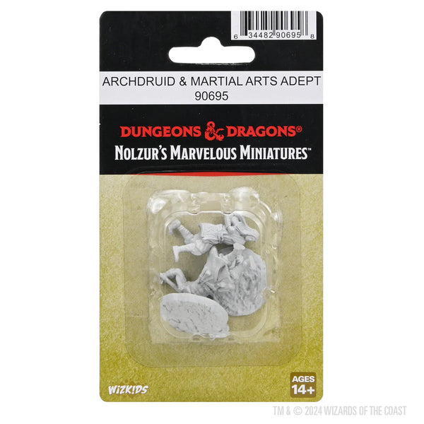 image1_D&D Nolzur's Marvelous Miniatures: Archdruid & Martial Arts Adept