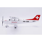1/72 Swiss Flying Club Cessna 172N Skyhawk Reg: HB-CQM with Stand