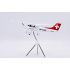 1/72 Swiss Flying Club Cessna 172N Skyhawk Reg: HB-CQM with Stand