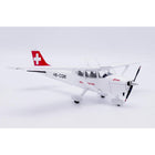 1/72 Swiss Flying Club Cessna 172N Skyhawk Reg: HB-CQM with Stand