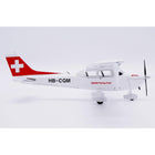 1/72 Swiss Flying Club Cessna 172N Skyhawk Reg: HB-CQM with Stand