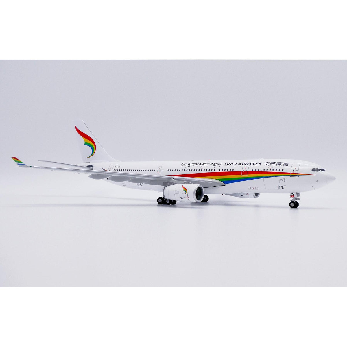 1/200 Tibet Airlines Airbus A330-200 Reg: B-8420 with Stand