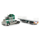 1/50 Kenworth T909 Hi-Quality Heavy Haulage & Freighter B Double Flat Top Hi-Quality Heavy Haulage(Z01698 & ZT09382)