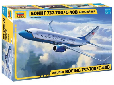 1/144 Airliner  Boeing 737700/C408  Plastic Model Kit