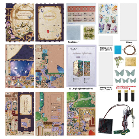 A Midsummer Nights Dream Book Nook Kit