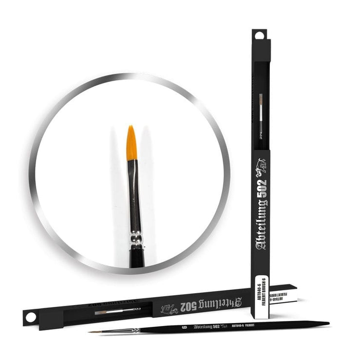 Abteilung 502 Deluxe Brushes - Filbert Brush 6