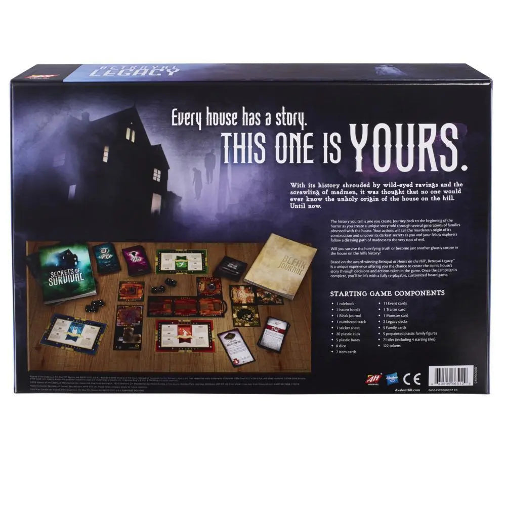 Avalon Hill Betrayal Legacy