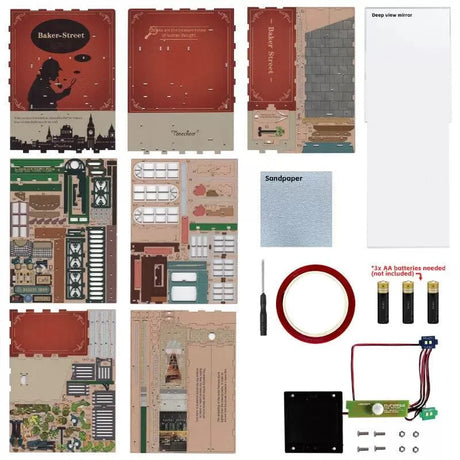 Baker Street Book Nook Kit