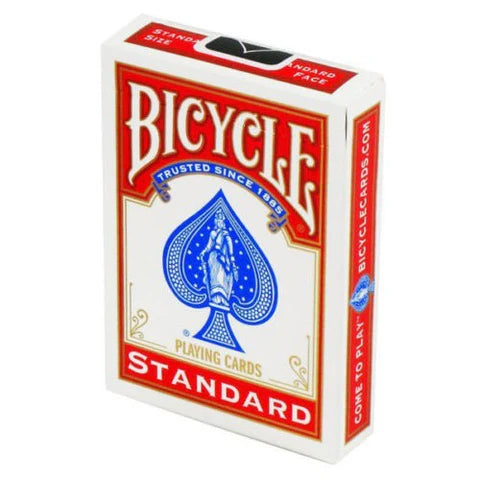 Bicycle Standard Index 4 Pack Playing Cards Black and Red