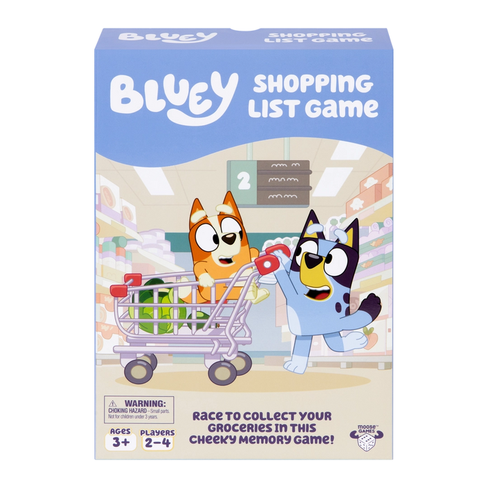 Bluey Shopping List Game