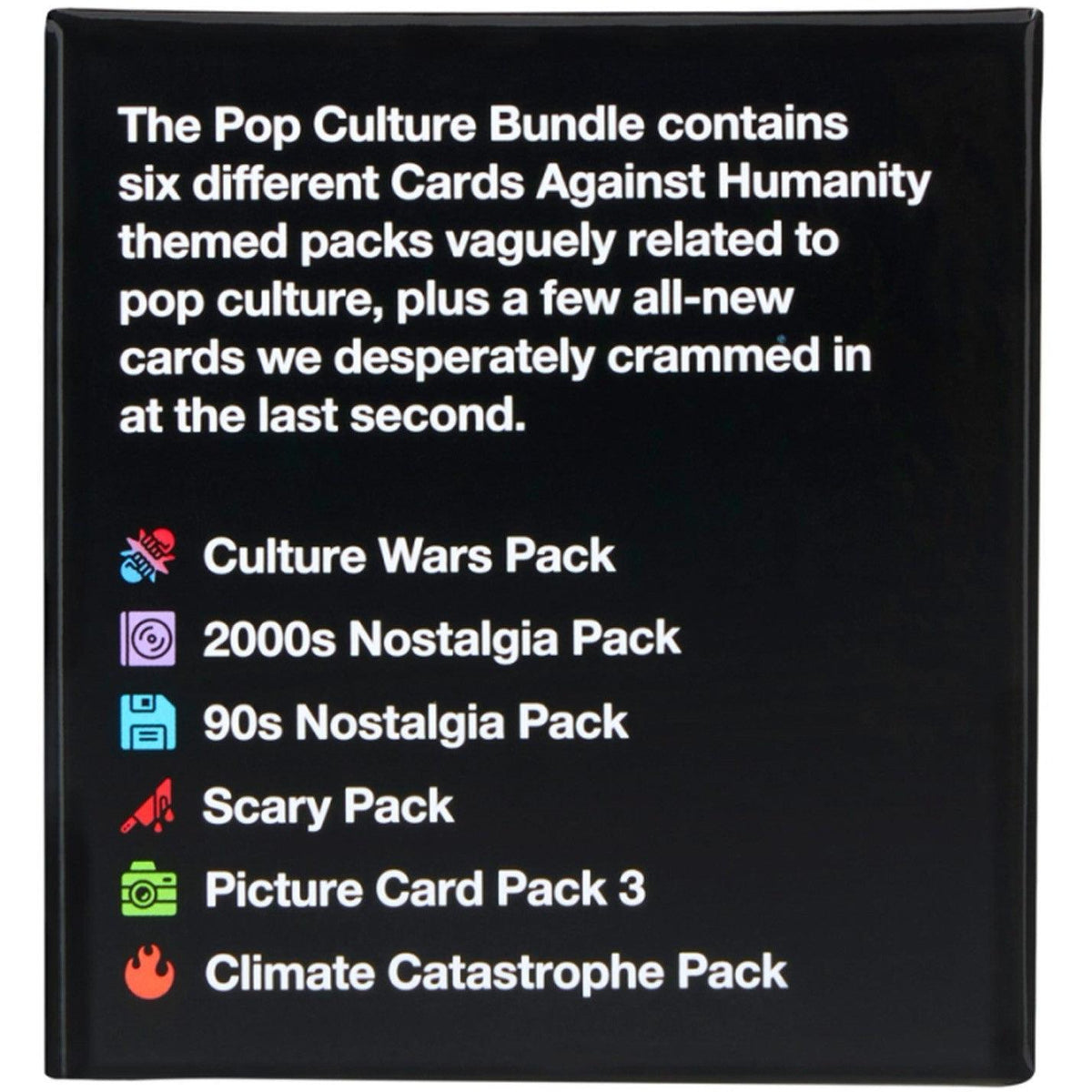 Cards Against Humanity Pop Culture Bundle Expansion