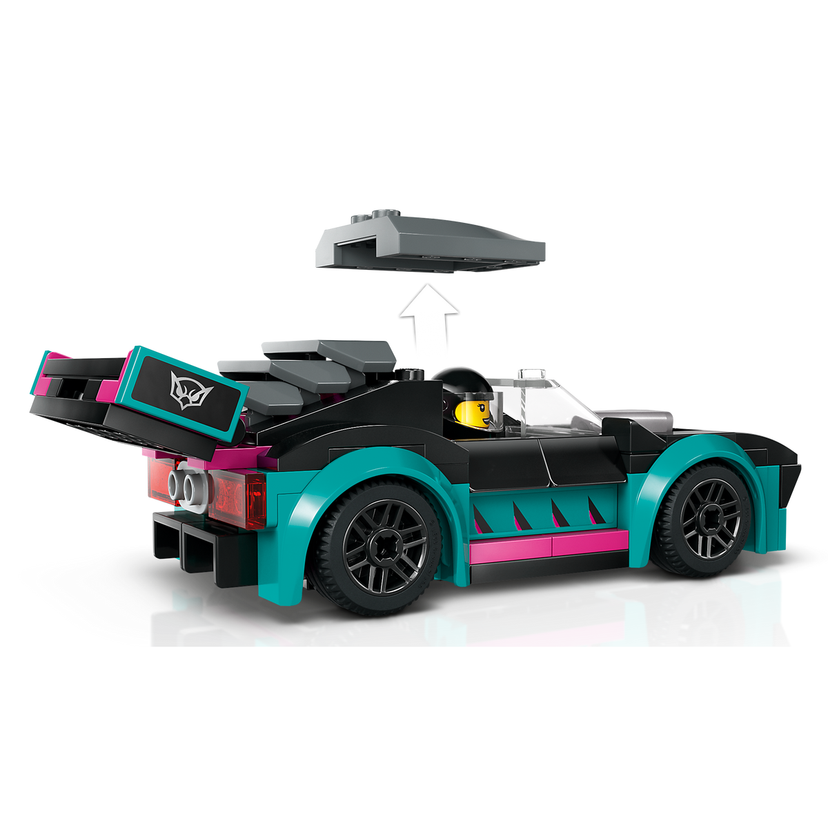 Race Car and Car Carrier Truck_8
