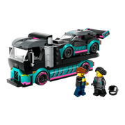 CITY - Race Car and Car Carrier Truck