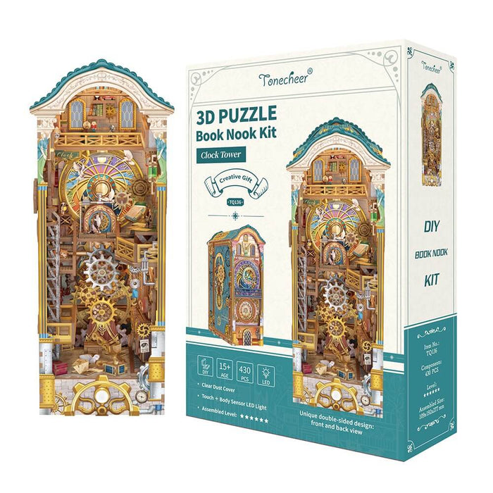 Clock Tower Book Nook Kit