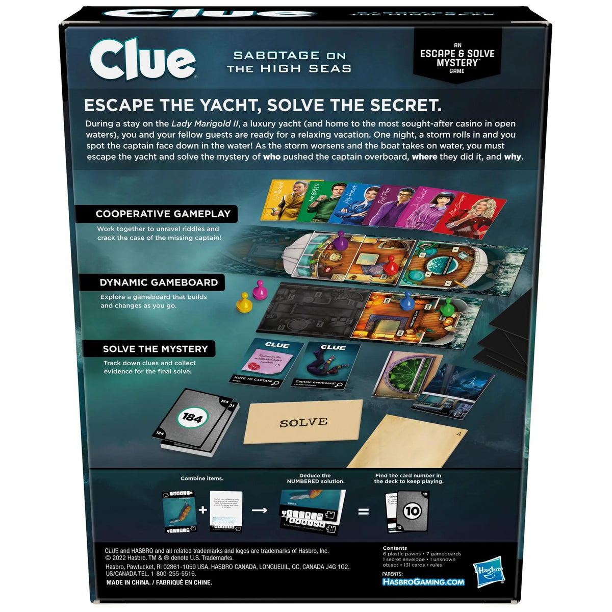 Clue Escape Sabotage On The High Seas