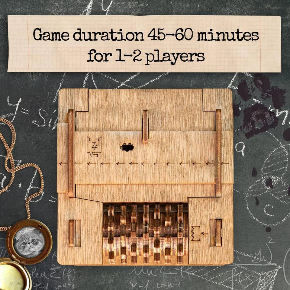 Cluebox - Escape Room in a Box - Schrodingers Cat