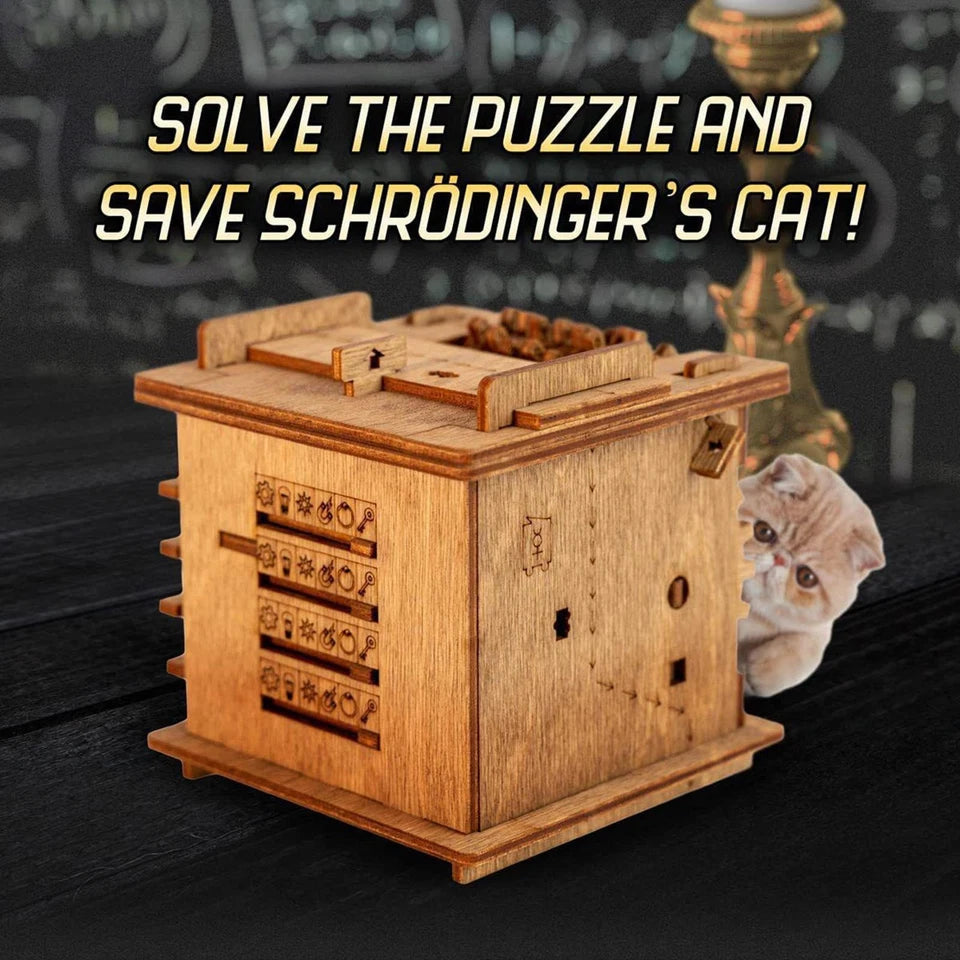 Cluebox - Escape Room in a Box - Schrodingers Cat