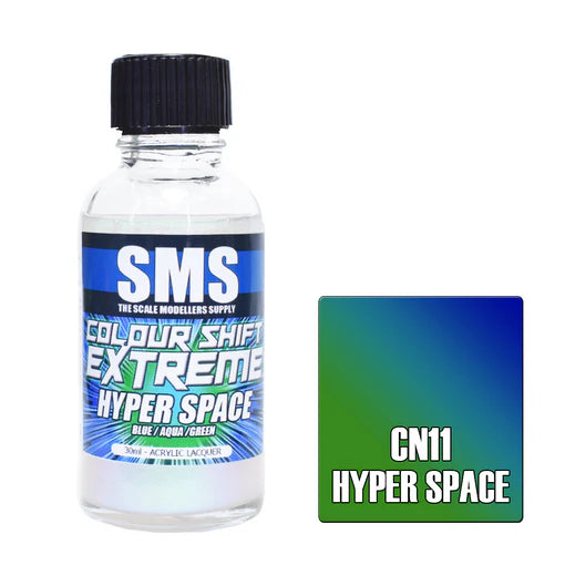 Colour Shift Extreme Hyper Space (Blue/Aqua/Green) 30ml