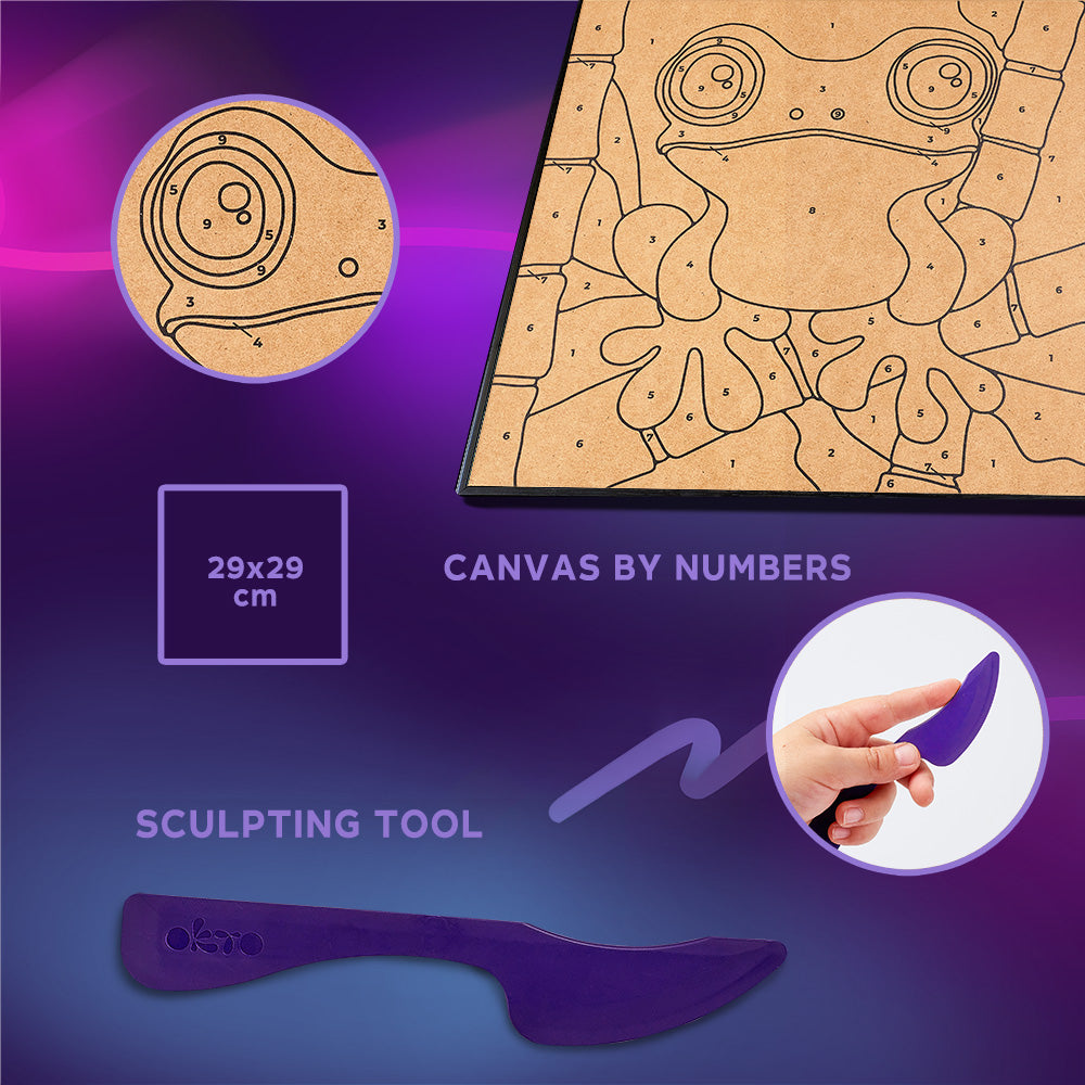 image4_Colouring Clay by Numbers - Frog