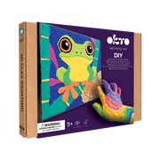 Colouring Clay by Numbers - Frog