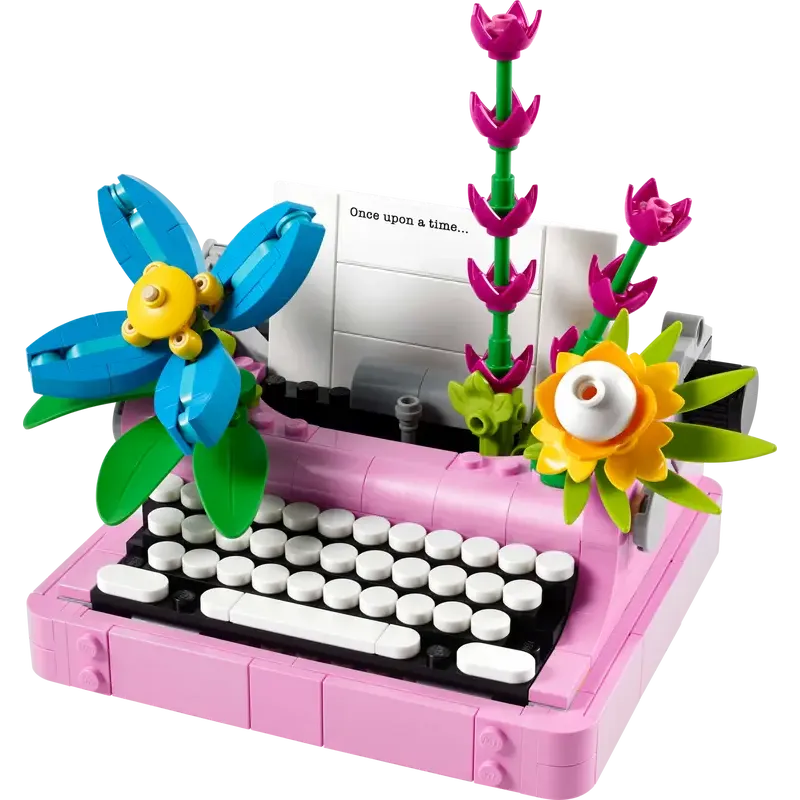 CREATOR 3-in-1 - Typewriter with Flowers