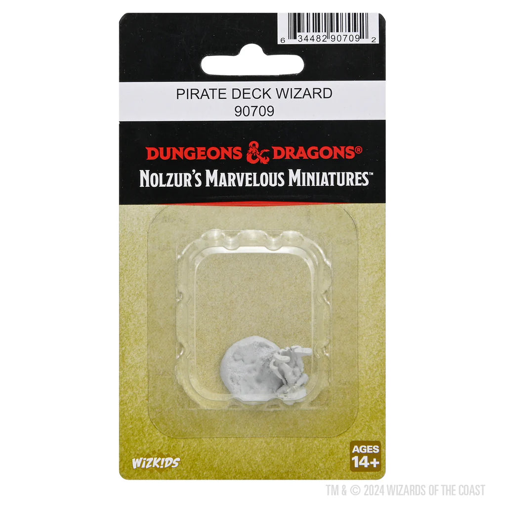 D&D Nolzur's Marvelous Miniatures: Pirate Deck Wizard