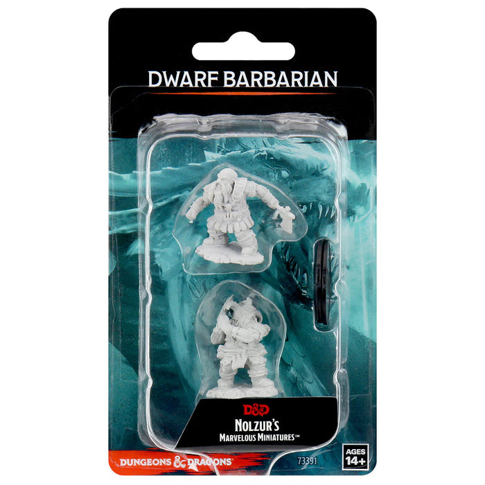 D&D Nolzur's Marvelous Unpainted Miniatures: Male Dwarf Barbarian