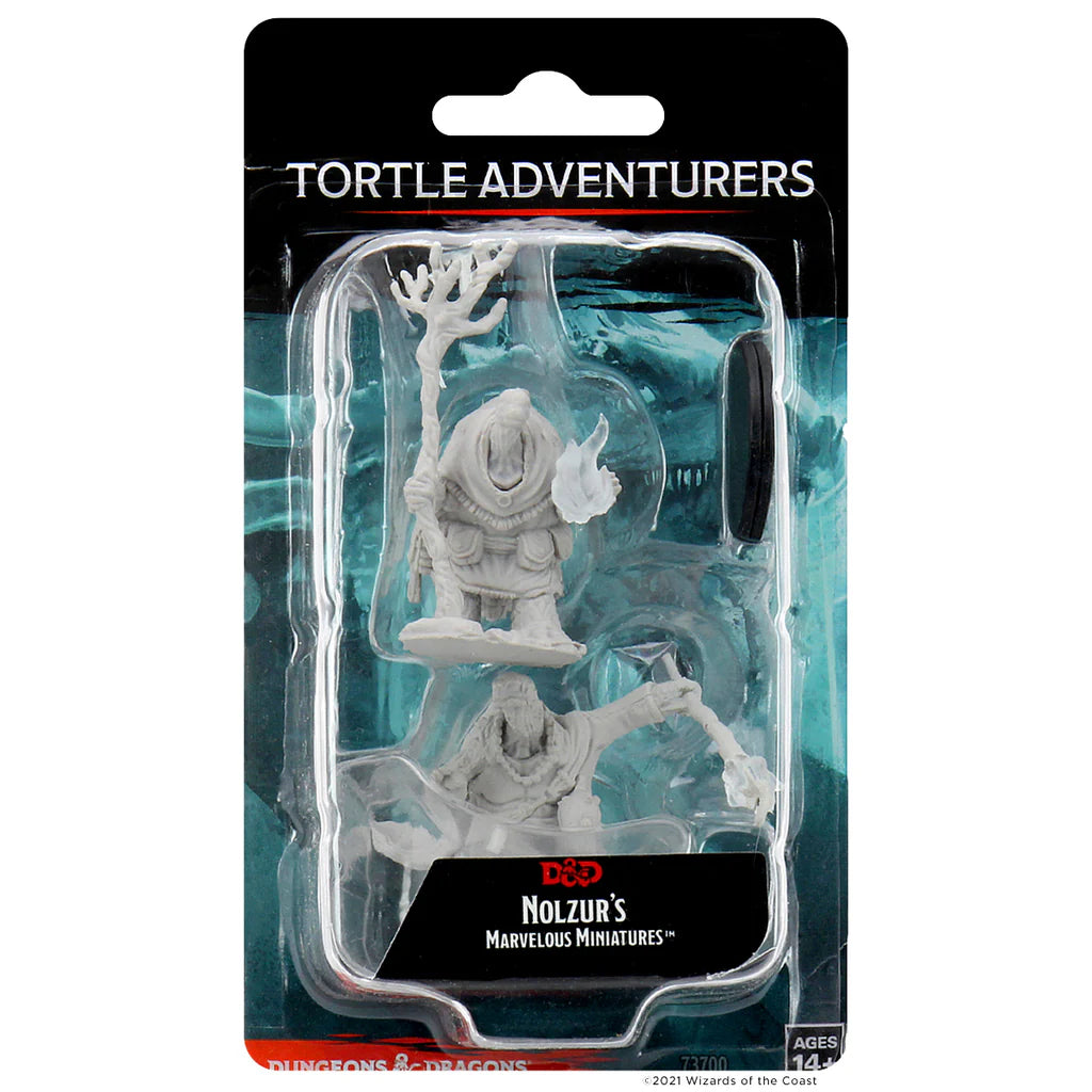 D&D Nolzurs Marvelous Unpainted Miniatures: Tortles Adventurers