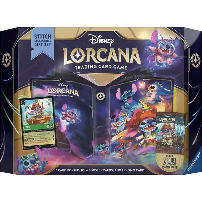 Disney Lorcana S6 Azurite Sea Stitch Collector's Gift Set