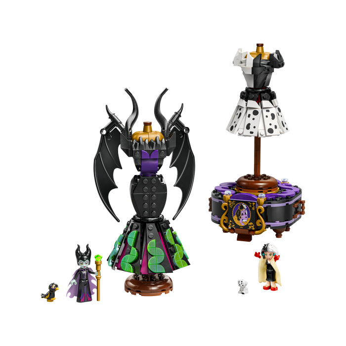 DISNEY - Maleficent's and Cruella De Vil's Dresses