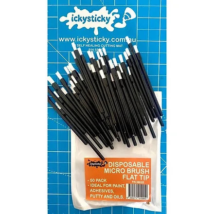 Disposable Micro Brush Thin Tip 50pk