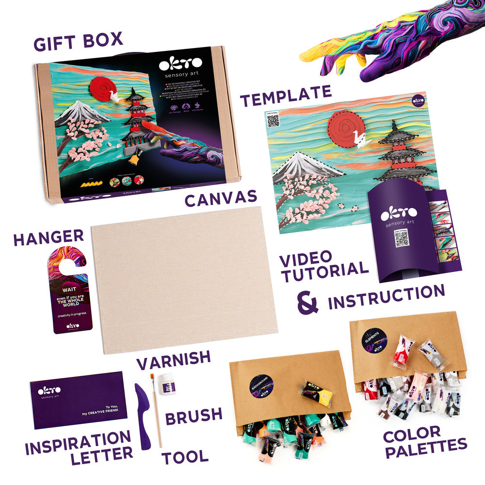 image3_DIY 3D Painting Creative Set Japan