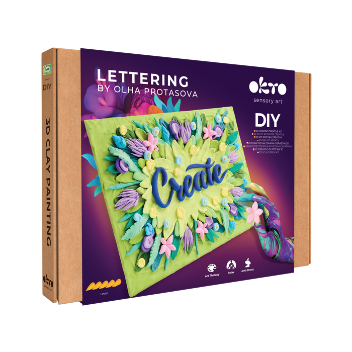 DIY 3D Painting Lettering Kit - Create