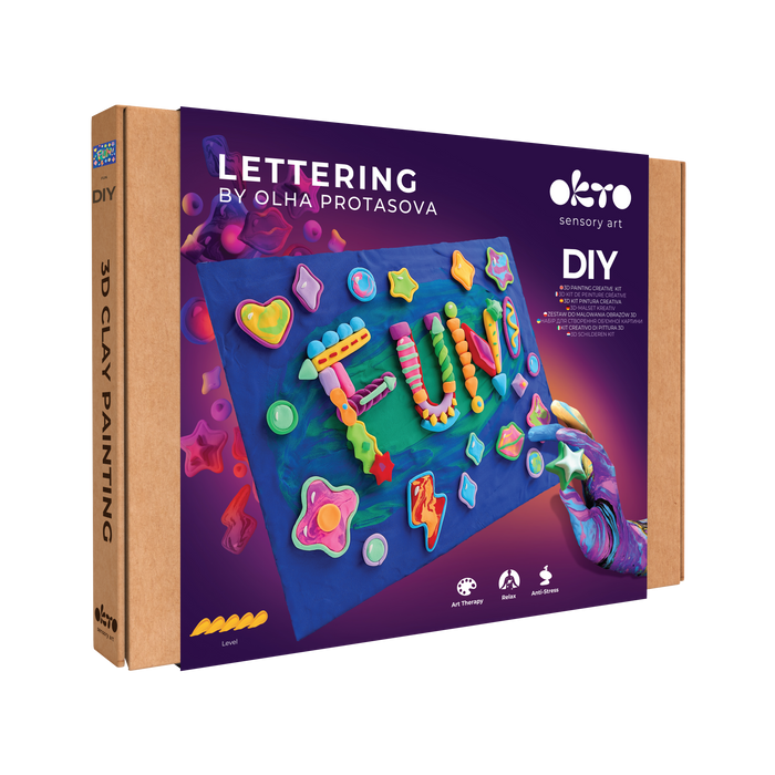 DIY 3D Painting Lettering Kit - Fun