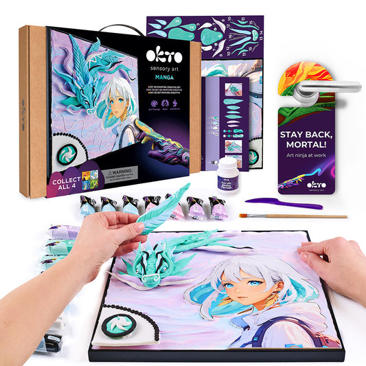 DIY 3D Painting Manga 30x40cm - Air