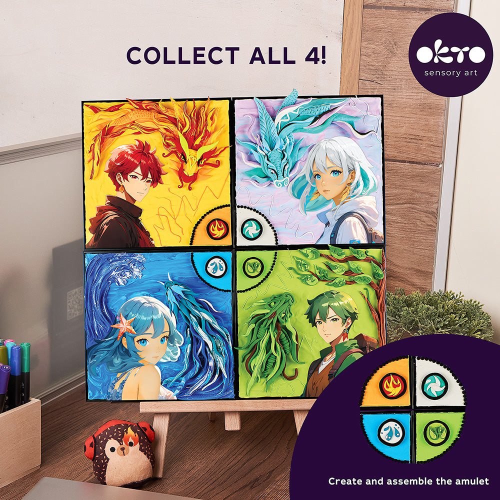 DIY 3D Painting Manga 30x40cm - Water