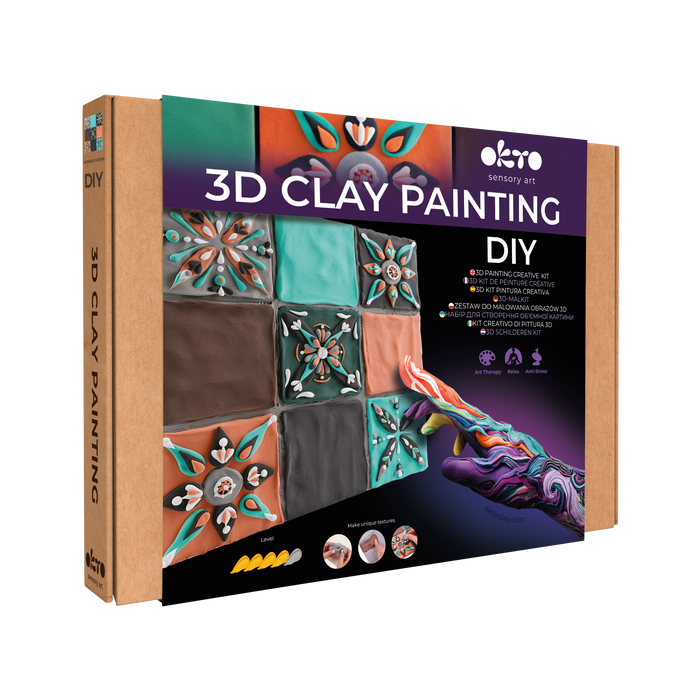 DIY 3D Painting Tiles - Mudejar Fusion
