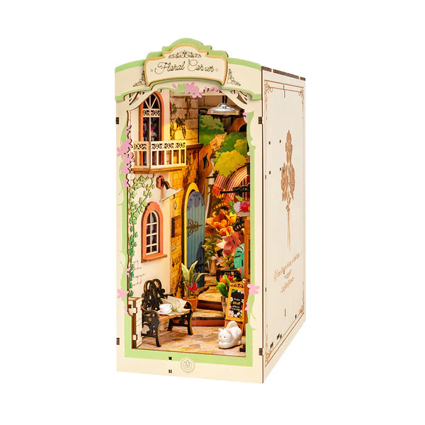 DIY Bookends Kit Floral Corner